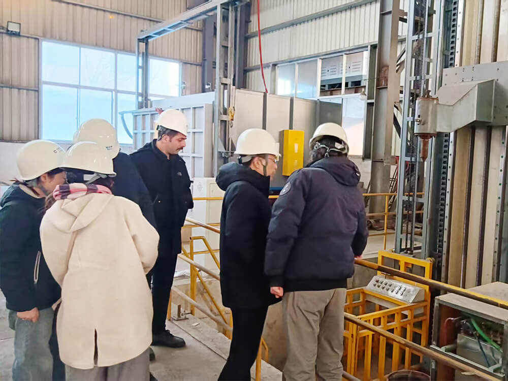 Forged Steel Roll Factory Customer Inspection