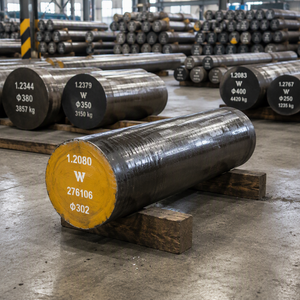 DIN 1.2080 / X210Cr12 Forged Round Bar Cold Working Tool Steel photo