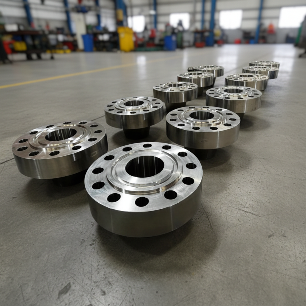Forged 17-4PH Stainless Steel Flange For Heat Exchanger Of Pressure Vessel